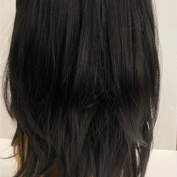 Black and orange wig - Picture 4 of 11